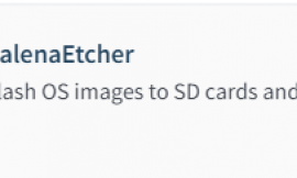 Balena Etcher para montagem de pendrive bootável