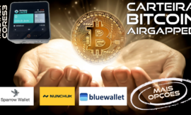 Usando M5STACK Cold Wallet com SPARROW – NUNCHUK – BLUEWALLET