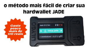 Leia mais sobre o artigo Montando sua Hardwallet JADE da maneira mais FÁCIL!!!