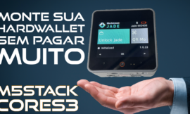 🚀 Transforme seu M5Stack Core S3 em uma Carteira de Criptomoedas Segura! 💰🔐