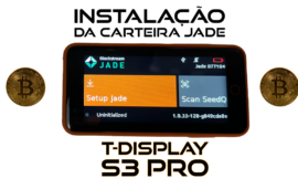 Instalação da Carteira JADE na T-DISPLAY S3 PRO